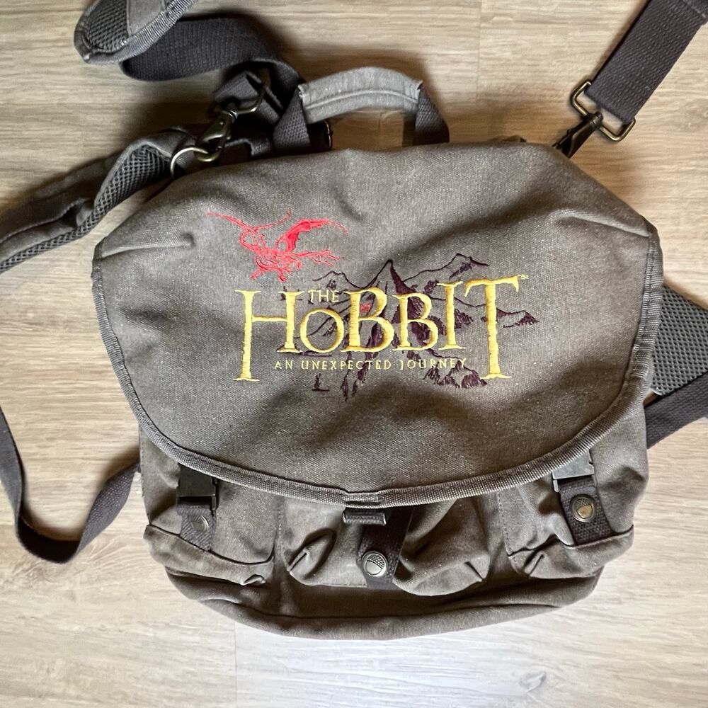 Official JINX The Hobbit 2012 Convertible Canvas Backpack Messenger Bag Lotr